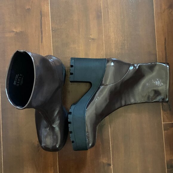 Call It Spring NATHALI Ankle Boots - Dark Brown - Picture 1 of 8